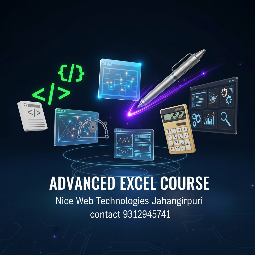 ADV.EXCL - Excl, Advanced, Excel | Nice Web Technologies, Jahangirpuri Delhi