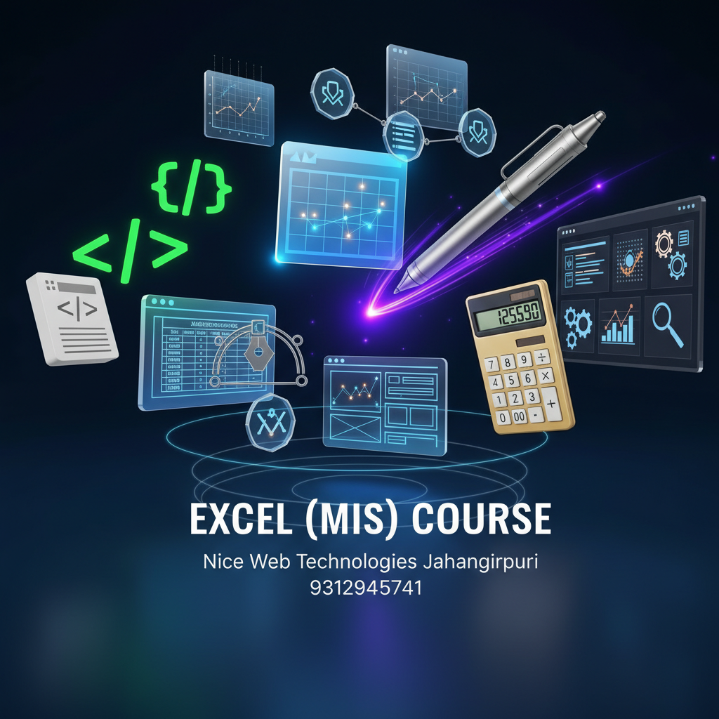 📊 Excel for MIS Reporting – Advanced Job-Oriented Course - Excel, Reporting, Advanced | nicewebtechnologies Nice Web Technologies Jahangirp