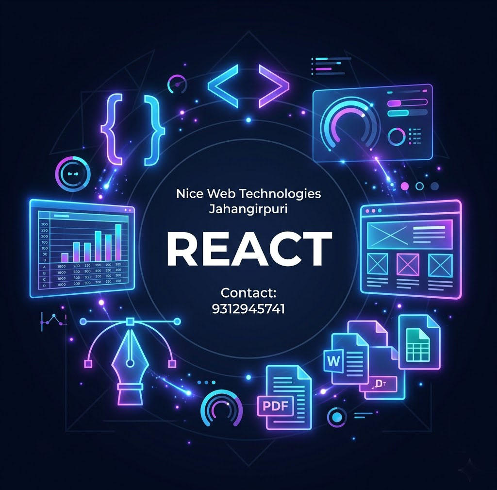 React - Computer Course in Jahangirpuri Delhi
