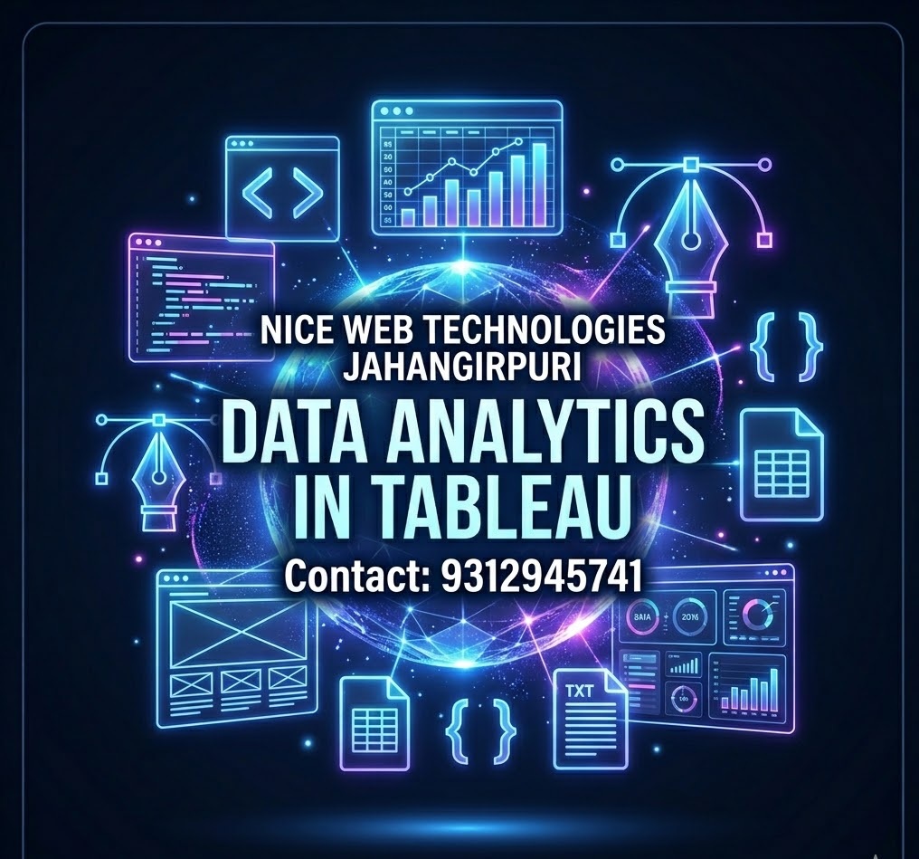 Tableau (Data analytics) - Computer Course in Jahangirpuri Delhi